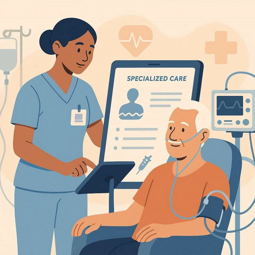 Moduł D - Nauki w zakresie opieki specjalistycznej